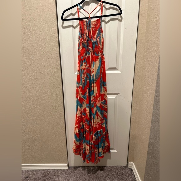 Free People Movement Heat Wave Floral Print Maxi Beachy Boho Romantic Resort,XS - Picture 6 of 12